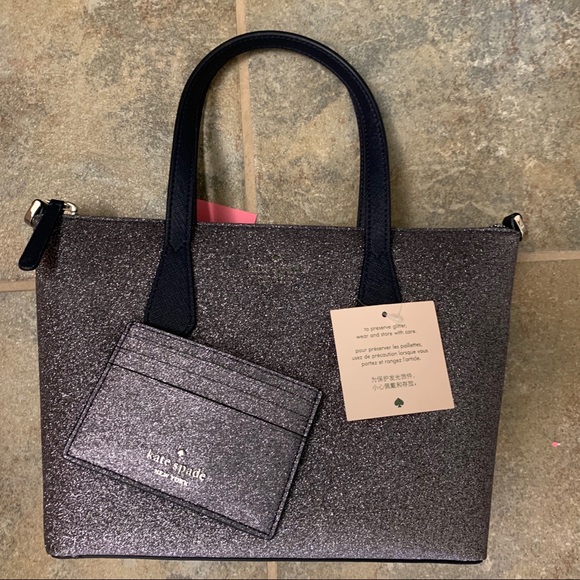 KATE SPADE JOELEY SMALL SATCHEL BLUE CARD HOLDER - Picture 6 of 8